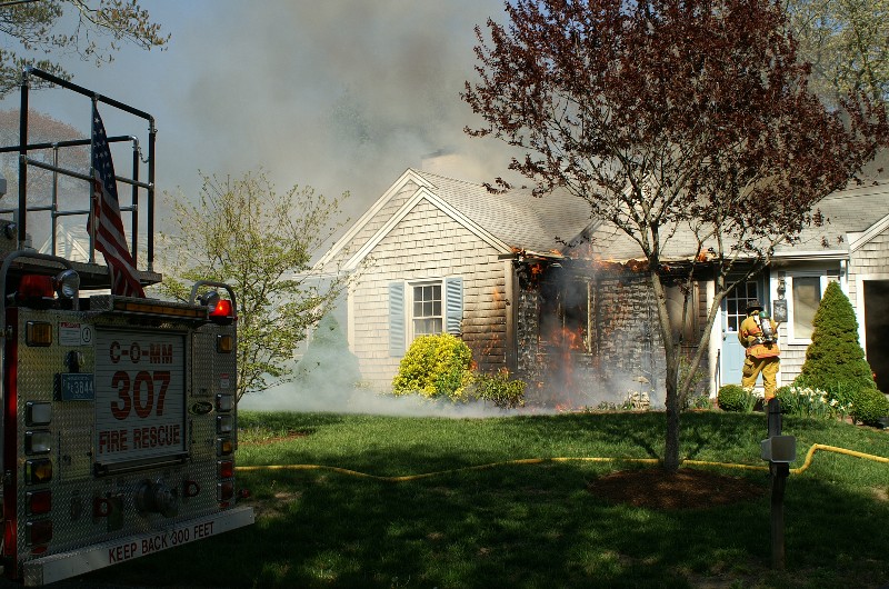 Centerville House Fire